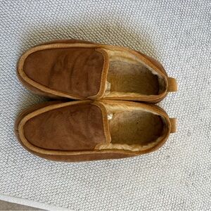 L.L. Bean Tan Suede Loafers